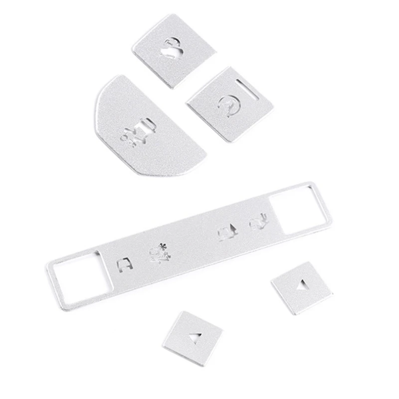 

Car Center Console Mode Adjustment Button Sequins Stickers for Land Rover Evoque 2016-2019