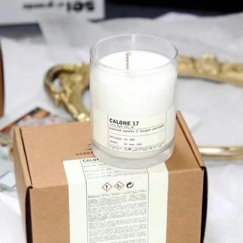 

High Quality Scented Candle 245G Santal 26 Cedre 11 Laurier 62 Petit Grain 21 Calone 17 New IN Box