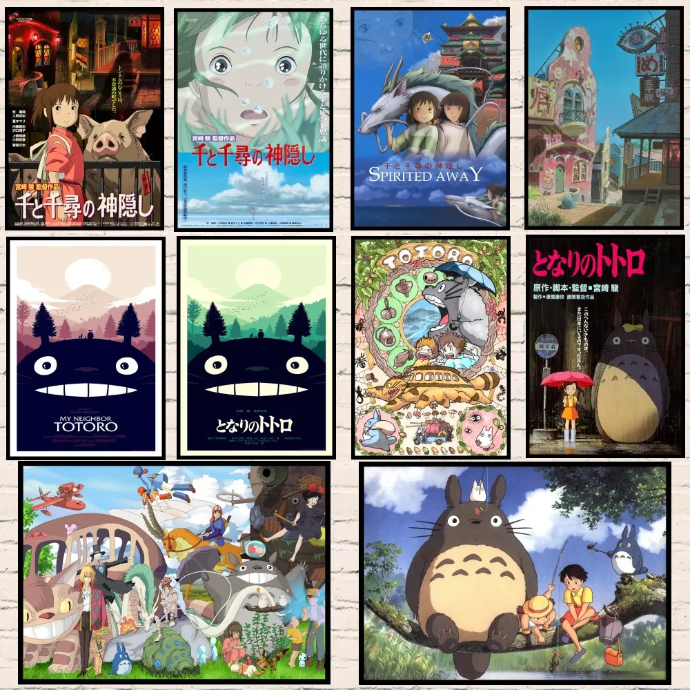 

5D DIY Diamond Painting Howl's Moving Castle Totoro Spirited Diamond Mbroidery Mosaic Cross Stitch Paint Home Decor Art