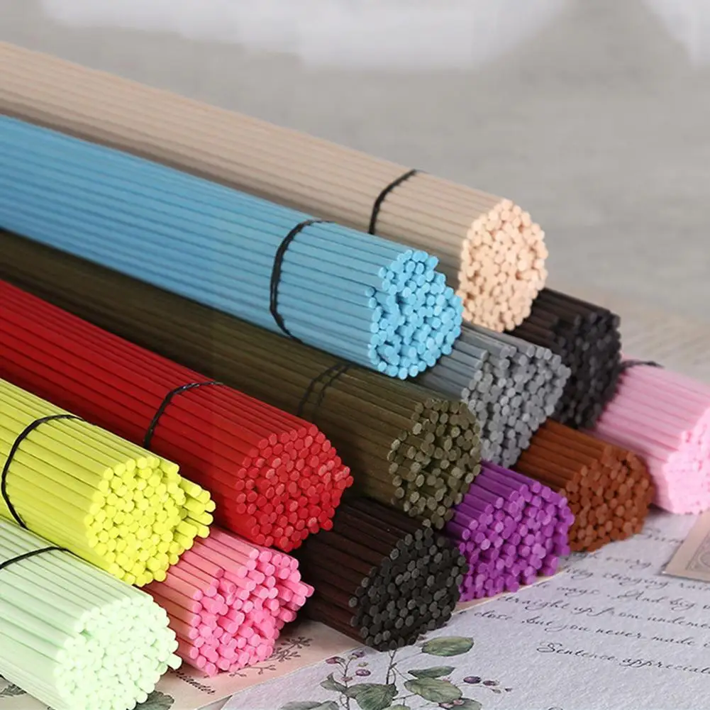 

3mm Aroma Diffuser Replacement Rattan Reed Sticks Air Stick Refill Freshener Aroma Oil Sticks Diffuser 20cm Aromatherapy 6p Z2d1