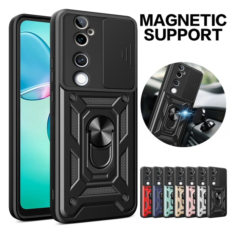 Чехол для vivo V40 Pro задняя крышка телефона магнитное кольцо V 40 vivoV40