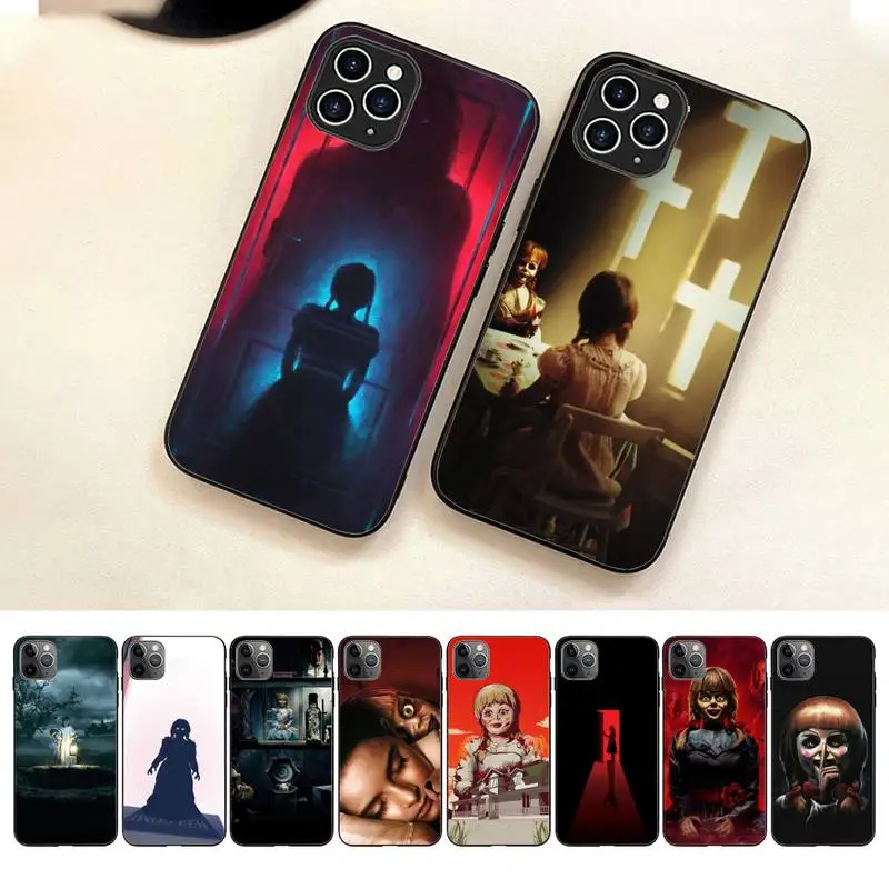 

Annabelle Horror Movie Phone Case For Iphone 7 8 Plus X Xr Xs 11 12 13 14 Se2020 Mini Pro Max Case