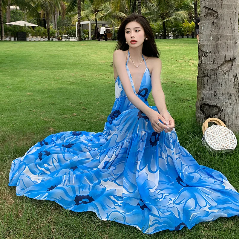 Женское пляжное платье Simi из полиэстера и хлопка