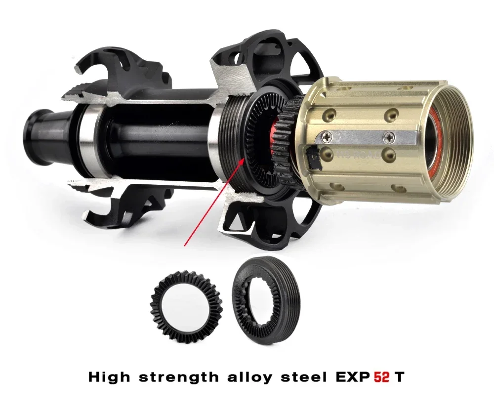 GOLDIX R180 шоссейный велосипед 24/28H втулки 6 гвоздей дисковый тормоз передний 15*110