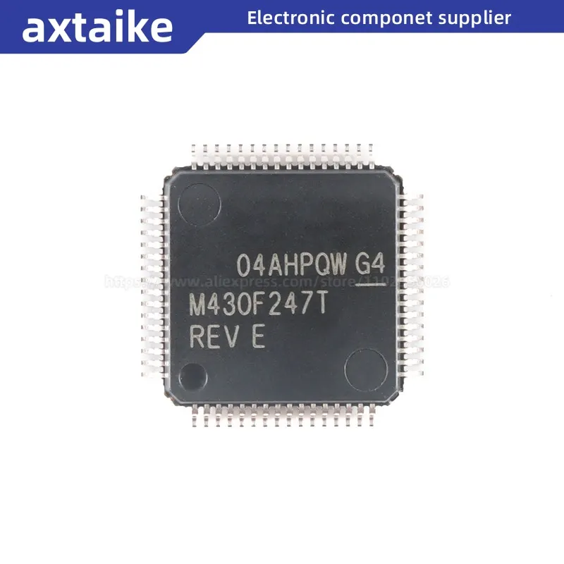 MSP430F247TPMR MSP430F247 M430F247T LQFP-64 16-битные микроконтроллеры MCU 16B Ultra-Lo-Pwr MCU SMD IC