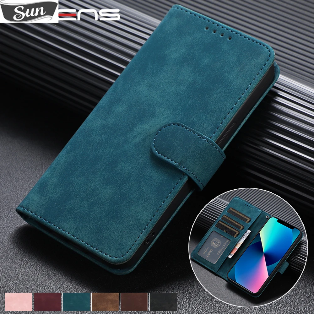 

Кожаный чехол-книжка для телефона Samsung Galaxy S22 S21 S20 Ultra S10 E S9 S8 S7 Edge Plus