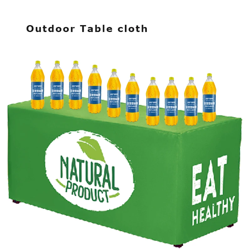 Бизнес уличный скатерть 4 фута/6 футов/8 футов индивидуальные логотипы для рекламы