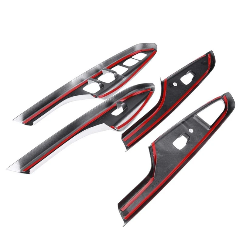 4 шт. панель для дверной ручки подлокотник крышка подъемника окна аксессуары Hyundai