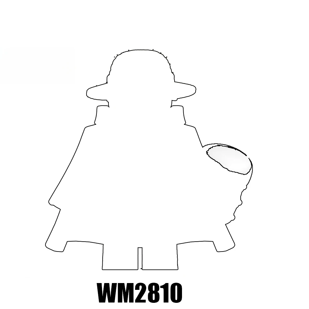 WM6195 фильм ТВ аниме модели экшн-строительные блоки фигурки игрушки WM2810 WM2811 WM2812 WM2813 WM2814 WM2815 WM2816 WM2817 (art.: 3920cf76eeba0) - 3920cf76eeba0