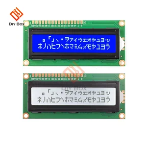 LCD1602 1602A 16X2 Character LCD Display Module LCM Color Blue Grey Yellow Screen 5V 3.3V