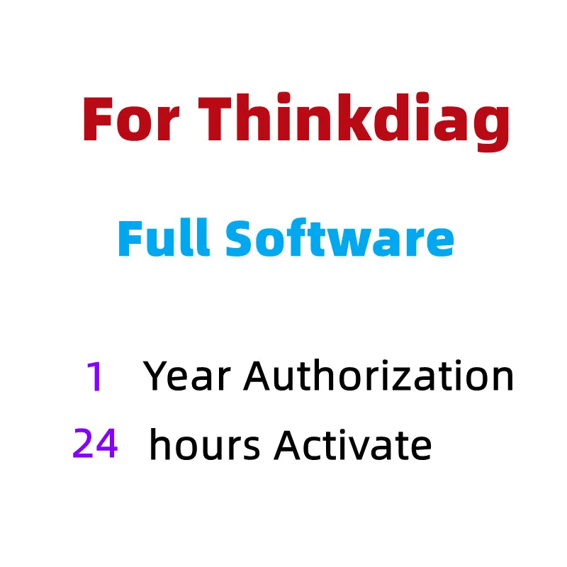 

1 год, авторизация THINKCAR Thinkdiag для всех видов программного обеспечения, 24 часа активации PK Easydiag, открытое программное обеспечение для сброса автомобиля от производителя