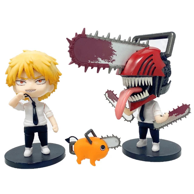 Chainsaw Man Action Figure 10cm Denji Power Pochita Set 1