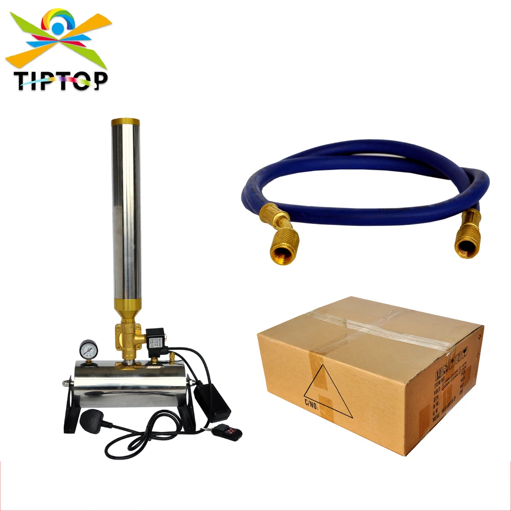 

Freeshipping TIPTOP Remote Control Electrical Confetti Cannon Machine 110V 220V Air Compressor Confetti Blaster Wireless Shoot