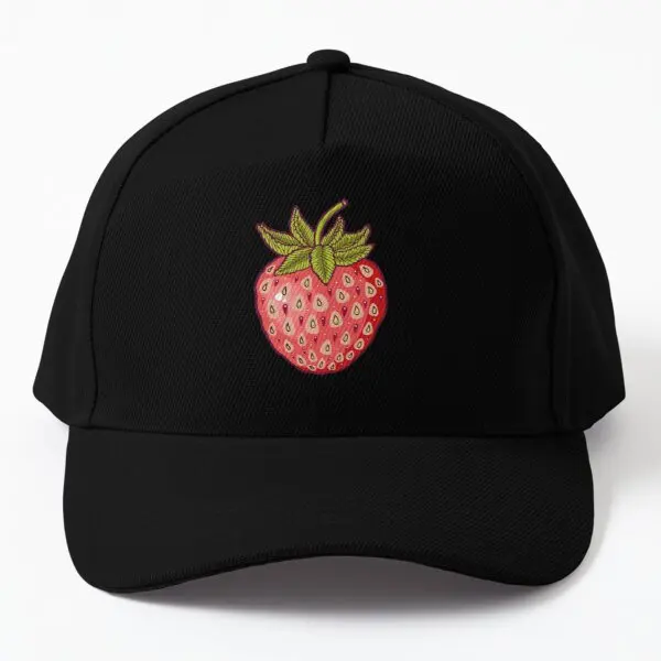 

Strawberry Fields Baseball Cap Hat Sport Women Boys Outdoor Fish Printed Czapka Mens Solid Color Snapback Bonnet Casual