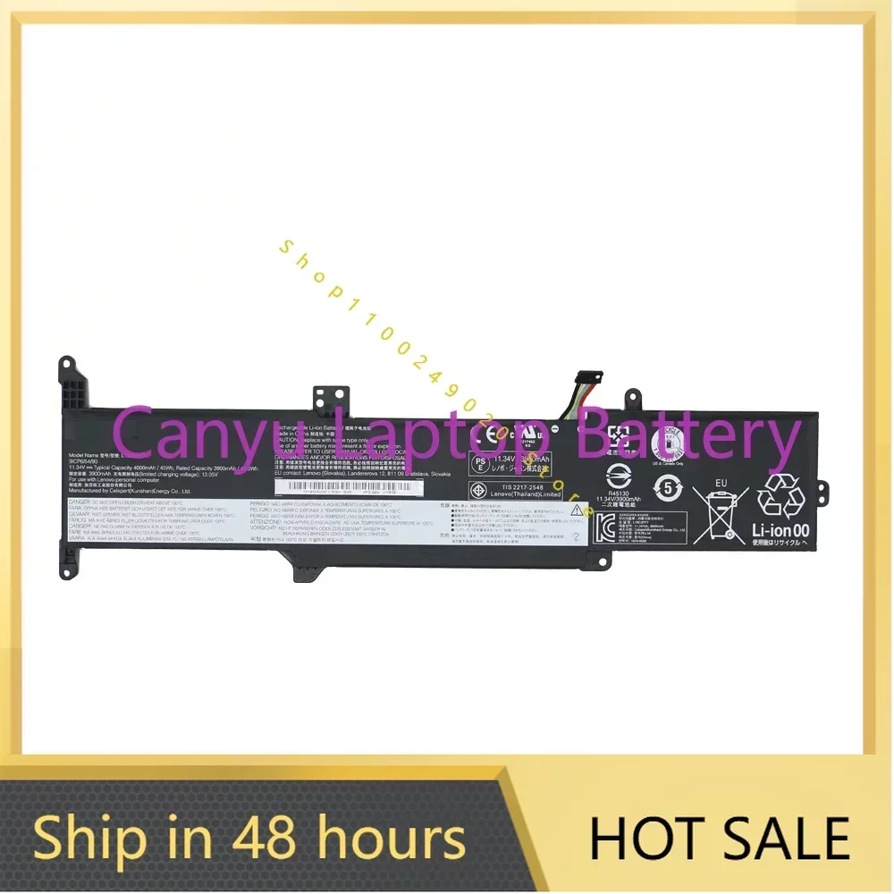 2024 L19C3PF7 L19M3PF3 L19C3PF3 для Lenovo IdeaPad Slim 5 14IIL0 SB10X02601 5B10X02602 11 43 В 45 Втч 4000 мАч Новый