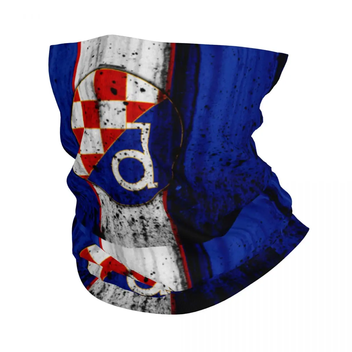 

Croatia Soccer Bandana Neck Gaiter Windproof Face Scarf Cover Men Women Croatian Flag Headband Tube Balaclava