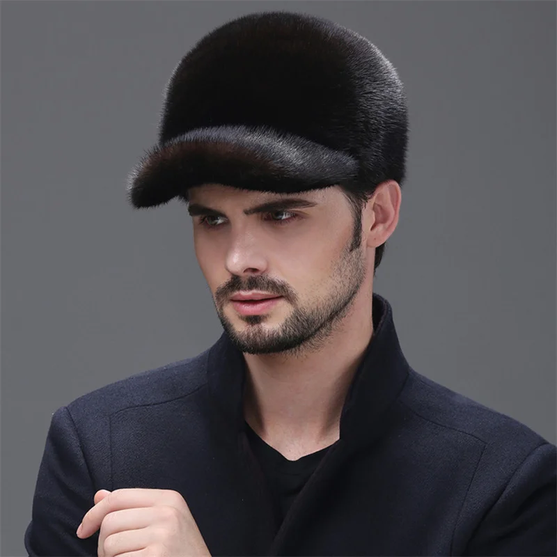 Меховая Бейсболка Мужская Купить