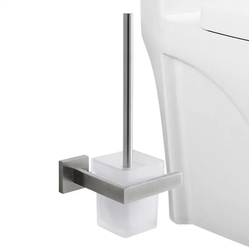 

Wall Mount Toilet Brush Deep Cleaning Toilet Brush With Wall Holder Bathroom Accessories Set Toilet Bowl Brush And Stainless