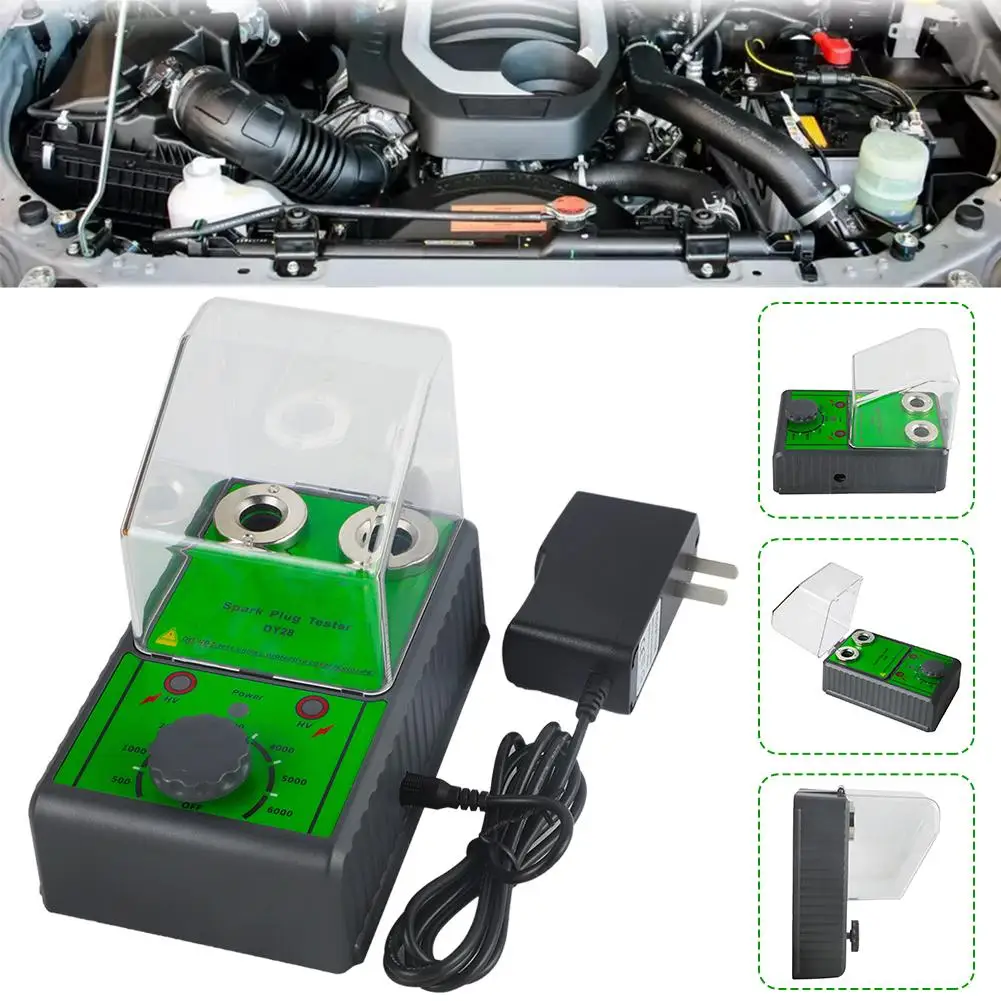 DUOYI DY28 тестер свечи зажигания с двойным отверстием точечный диагностический