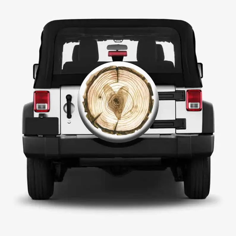 

Spare Tire Cover,Love Stump Black Tire,Custom Tire Cover, Spare Tire Cover For Rv Trailer, Suv Jeep Spare Tire Cover, No Camera