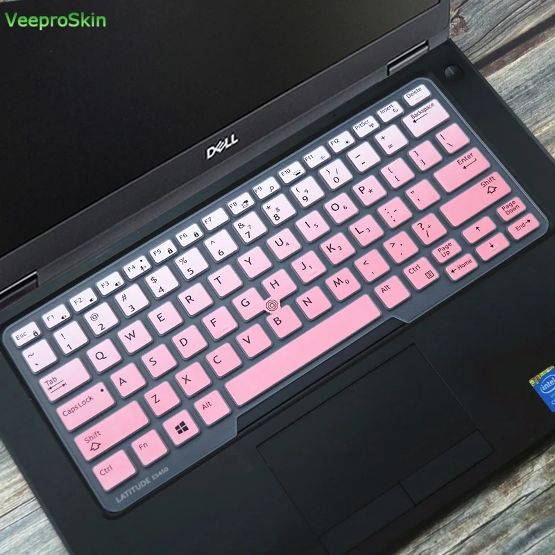 Силиконовый чехол для клавиатуры ноутбука Dell Latitude 7490 3340 E3340 5480 5490 E5490 E5491 E5450 E5470 E7450