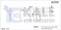 

347370 interior heater radiator for PASSAT