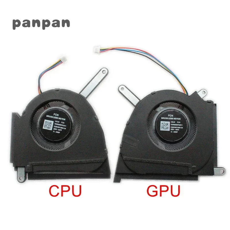 Новый оригинальный вентилятор охлаждения процессора и графического ноутбука