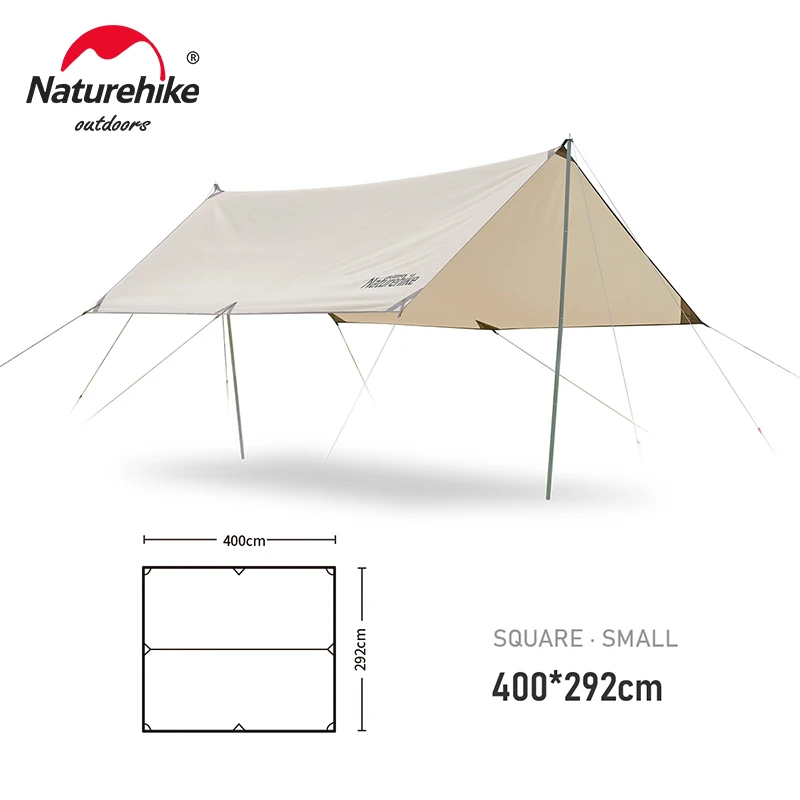 Палатка Naturehike туристическая на 4-6 человек нейлоновый тент защита от дождя