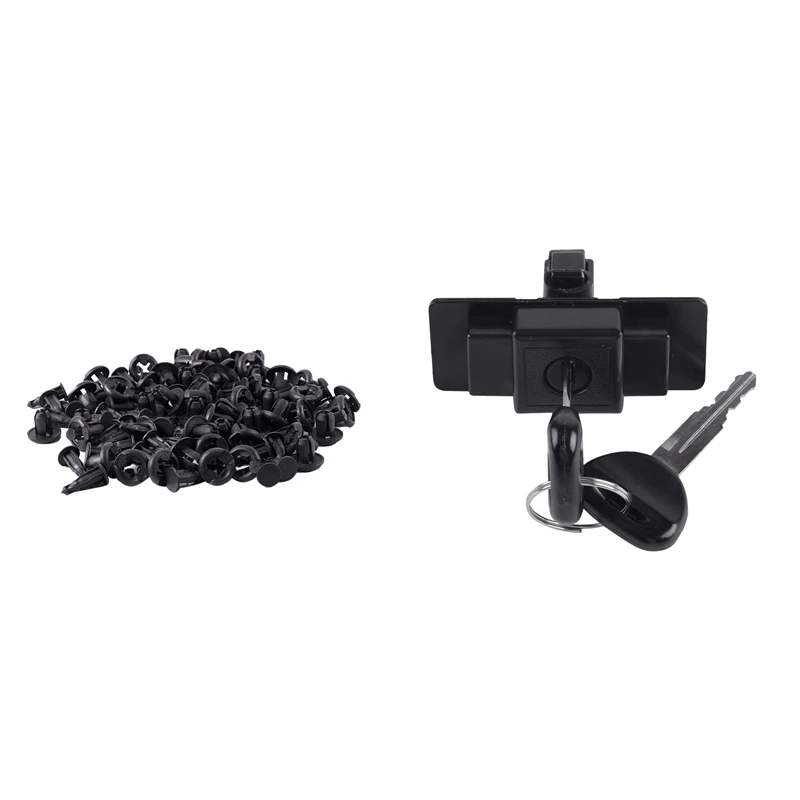 

50 шт., автомобильные пластиковые заклепки 10 мм