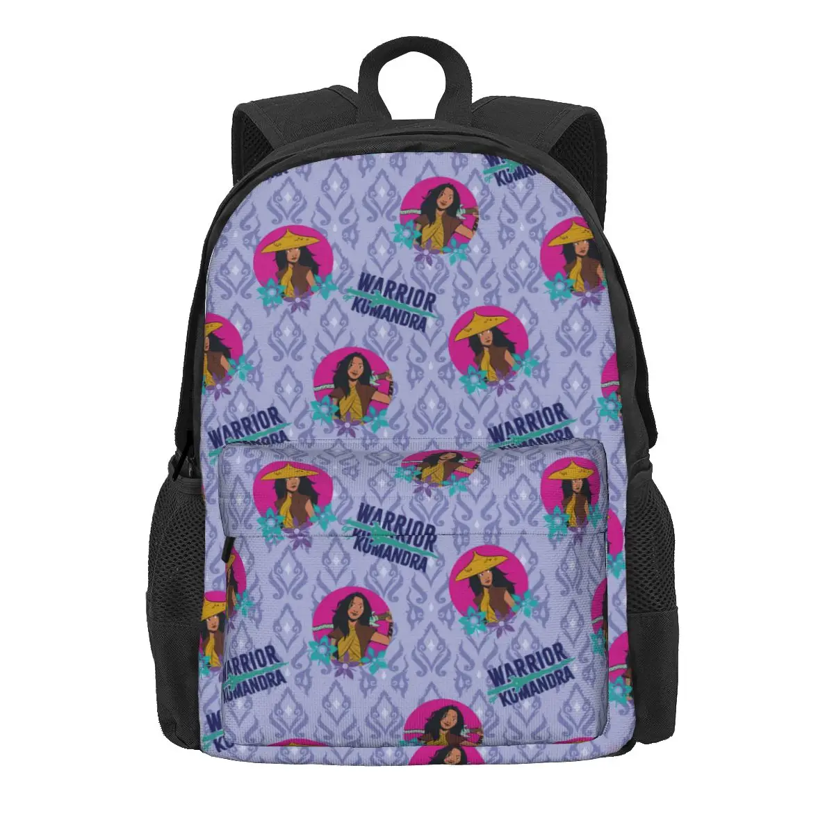 

Disney Raya & The Last Dragon Women Backpack Mochila 3D Print Casual Student School Bag Cartoon Computer Mochila Kids Rucksack