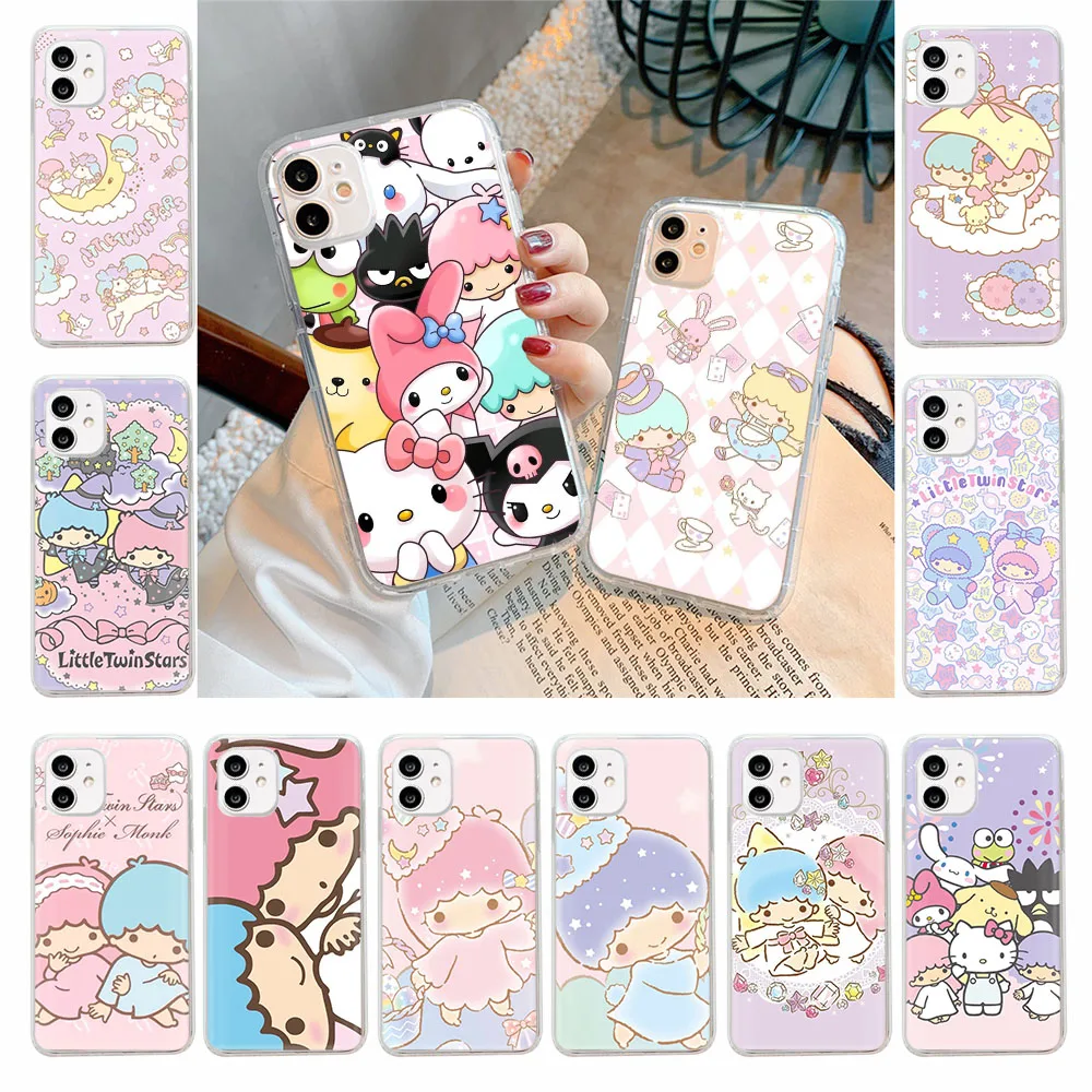 ZY17 маленькие двойные звезды прозрачная фотография для LG VELVET G8 ThinQ G8X K62 K42 K61 K52 K92 Q61