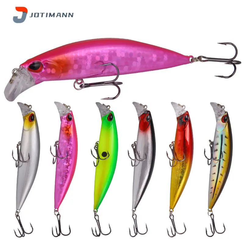 

New Bionic Fishing Lure Minnow Jerkbait Wobblers Crankbaits Artificial Spinning Fishing Sea Trolling Bionic Bait Sea Bass Tackle