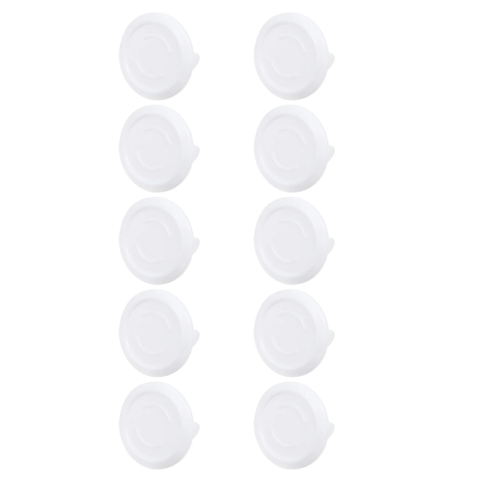 

10 Pcs Protective Cap Outlet Covers Child Proof Plug Electrical Outlets Baby Proofing Protector Three Phase Socket