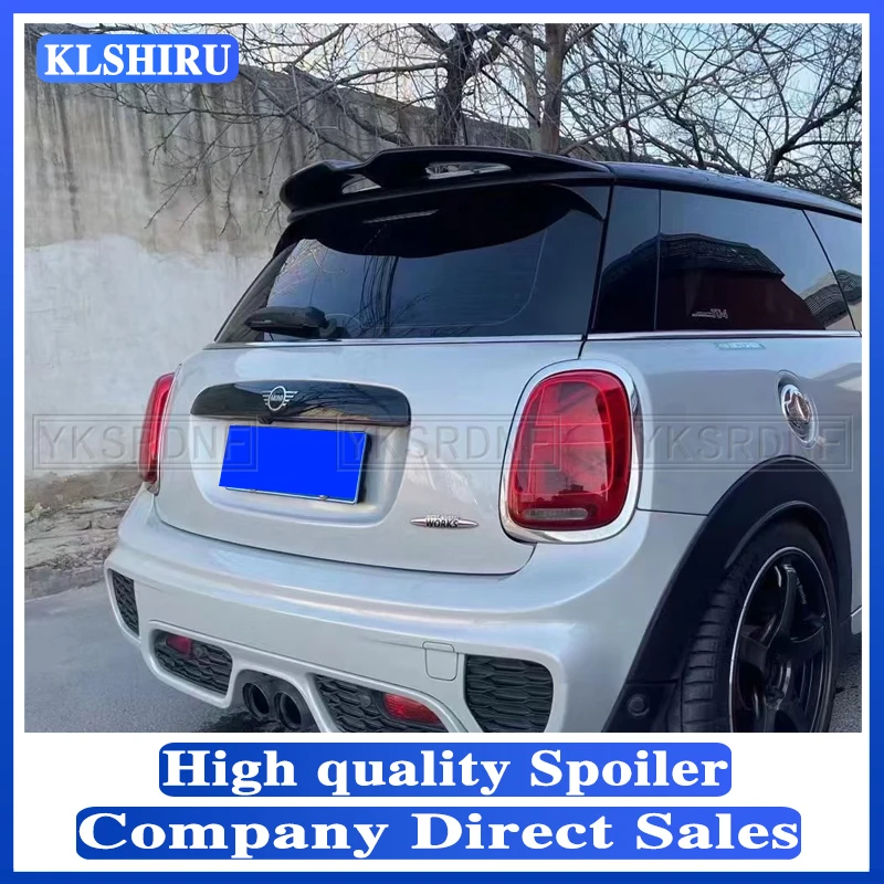 

For MINI Cooper S 2.0T F56 F55 S JCW Spoiler High Quality FRP UNPAINTED / REAL CARBON FIBER 2013-2020