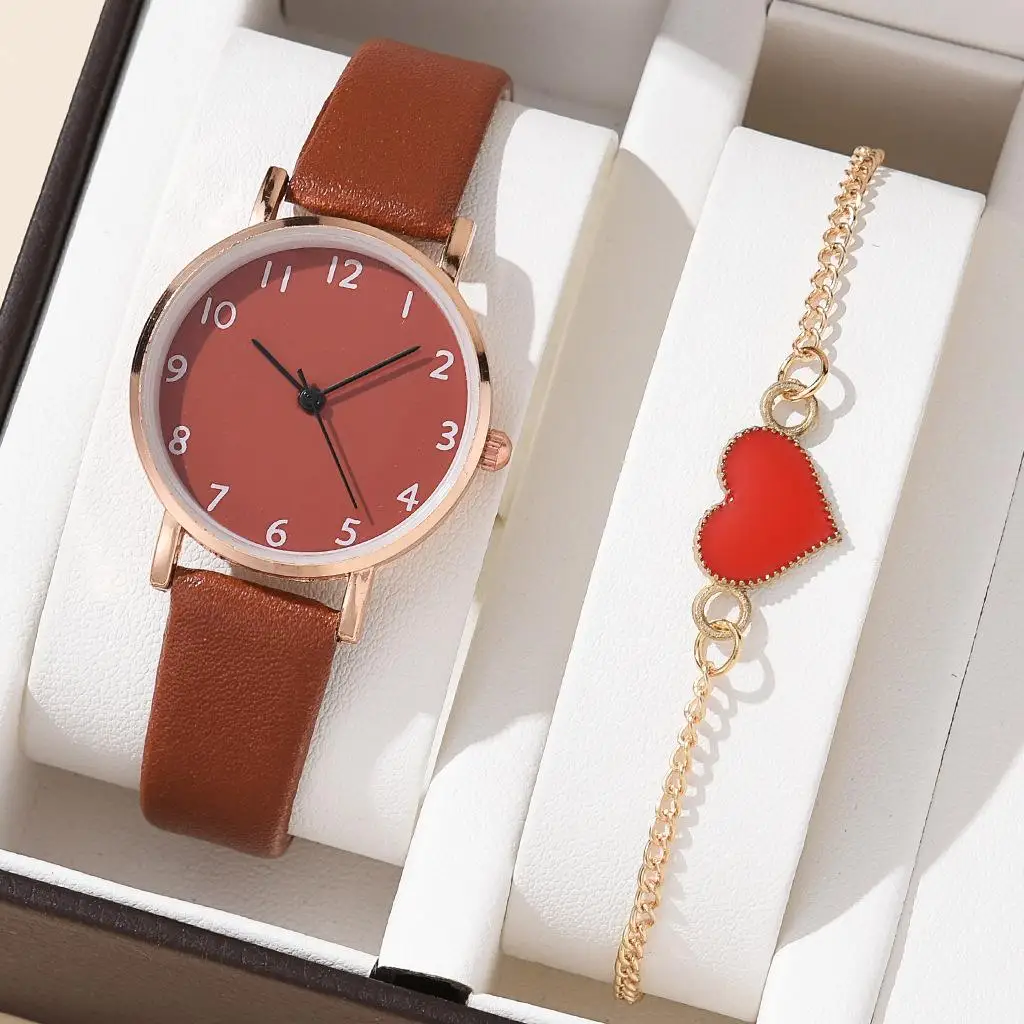 Классические женские часы с маленьким диском нишевые модные простые