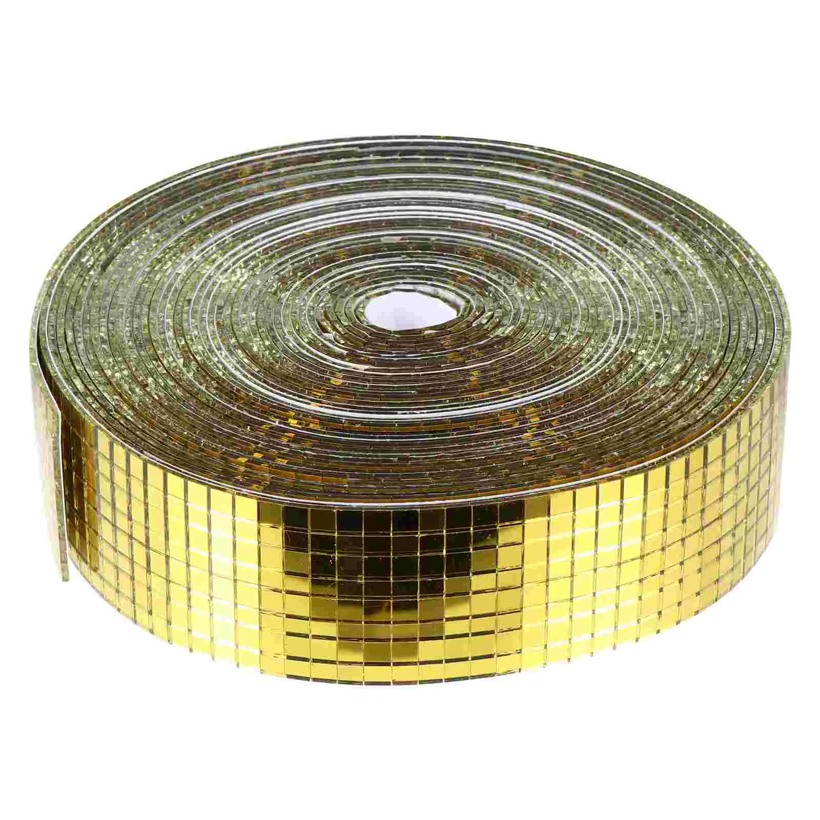 

Crystal Decor Mosaic Wall Gold Stickers Decals Self Adhesive Roll Glass Fiber