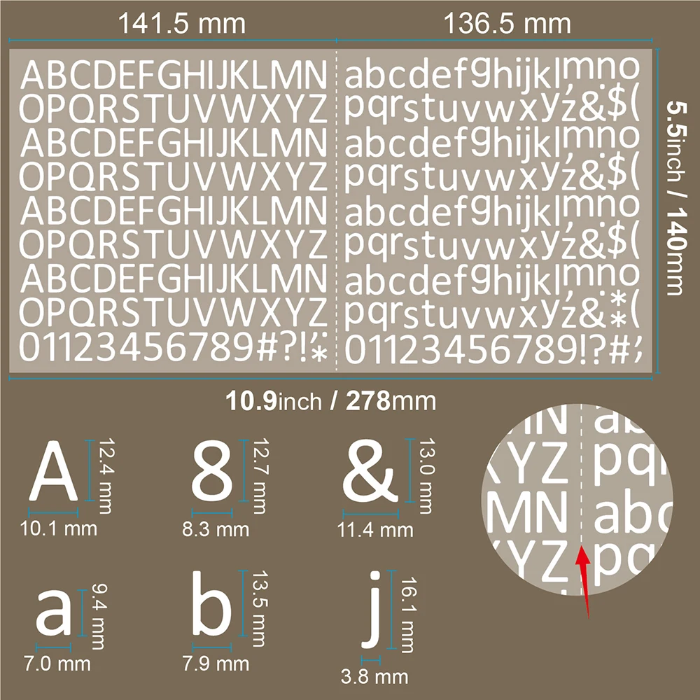 

Водостойкие наклейки-буквы для детей