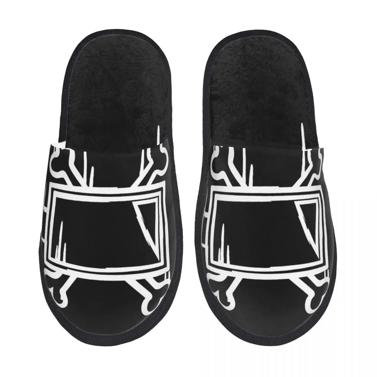 Зимние домашние хлопковые тапочки Uzi Doorman меховые для защиты костей сланцы