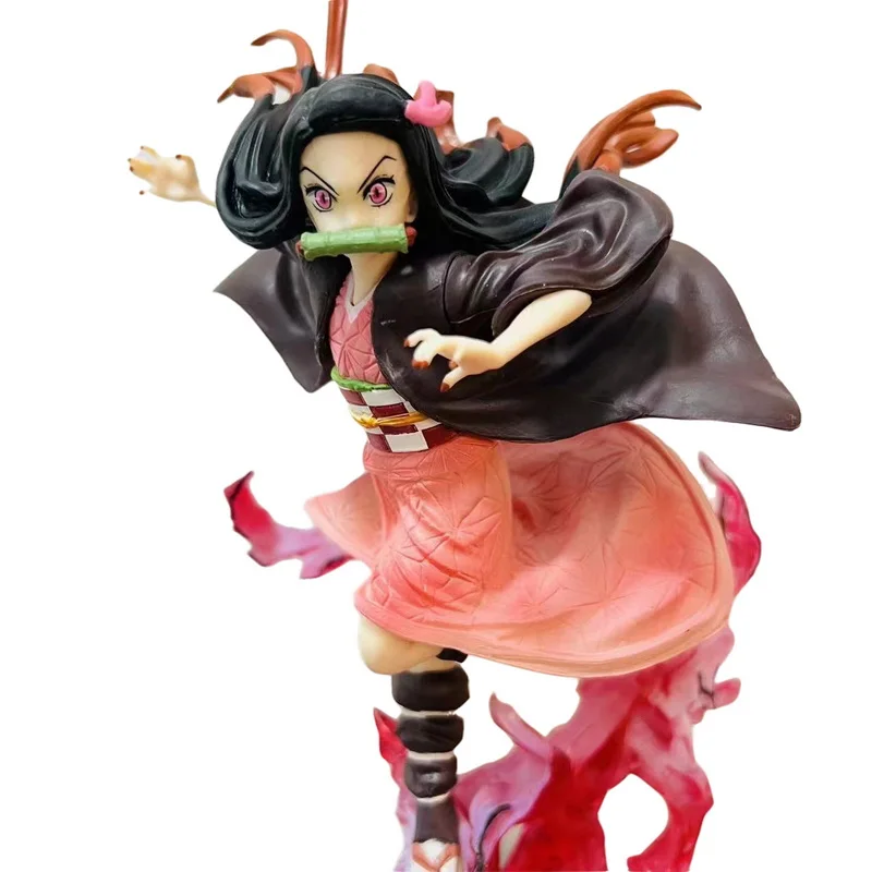 

New Anime Action Figure Demon Slayer No Yaiba Kawaii Dolls Kamado Nezuko CollectionToys PVC Models Christmas Gifts For Kids