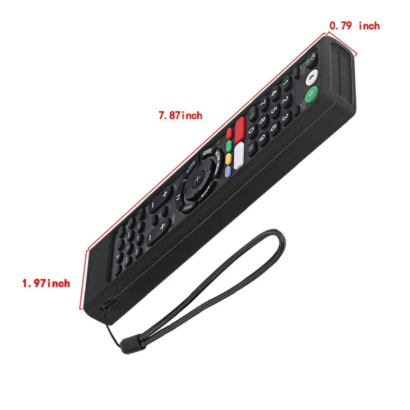 Фото B27B для телевизоров Sony: силиконовый защитный чехол для пультов дистанционного управления, ударопрочная конструкция для моделей RM-ED050, RMT-TX200C/TX102U №3