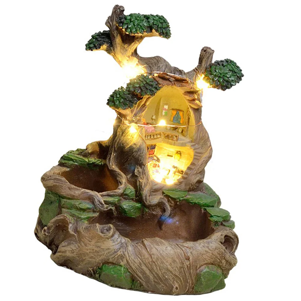 

Микро-ландшафтный цветочный горшок, Декор, креативные растения, цветочный горшок, украшение с лампой