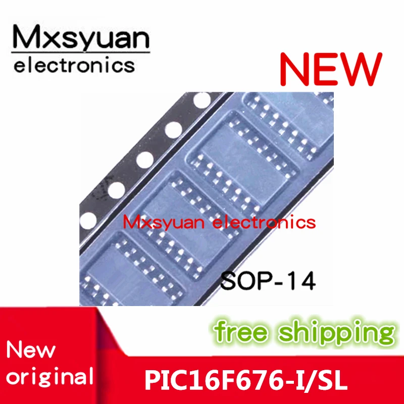 

10 ~ 50 шт. Φ/SL PIC16F676 16F676 SOP14 новый оригинальный