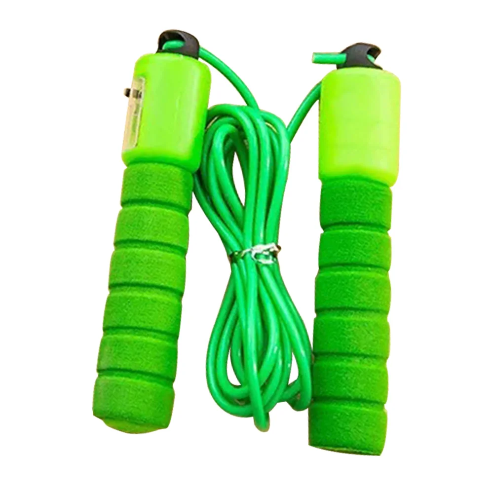 

Bearing Design Exercise Sports Supplies With Counter Fitness Skipping Sponge Handle Adjustable Jump Rope