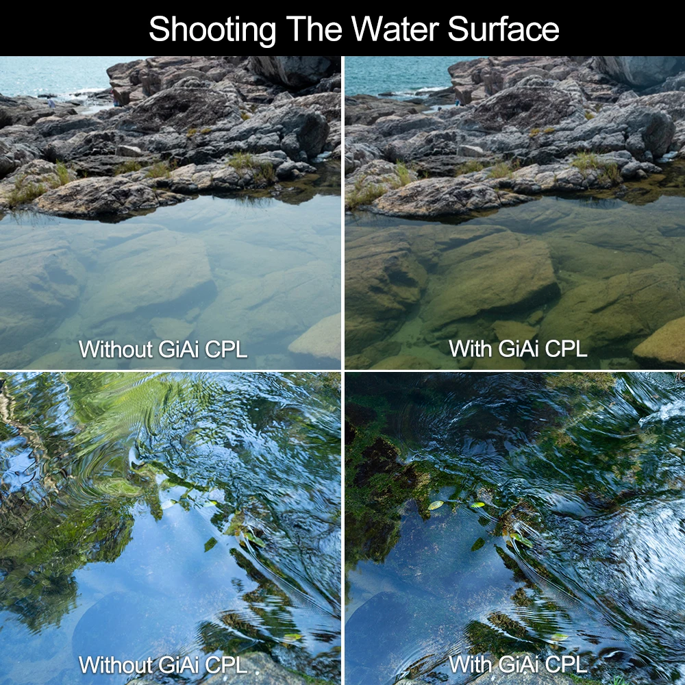 Прозрачный поляризатор для объектива цифровой зеркальной фотокамеры