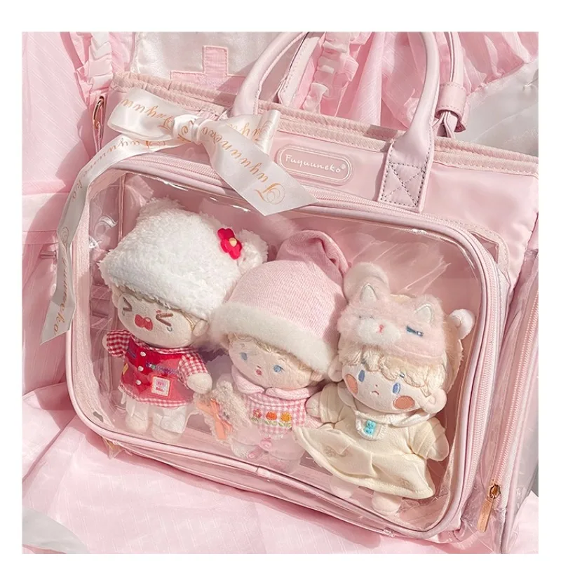 Фото Новые элегантные бандажные сумки Ita Bag для девочек, нейлоновые сумки через плечо большой емкости, женская качественная кукольная сумка Сумка Bolsos №3