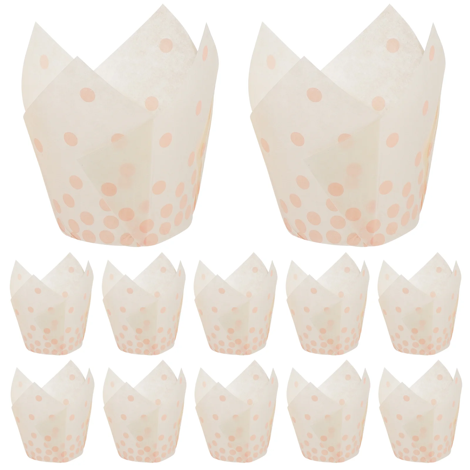 

50pcs Bakery Paper Liners Cupcake Baking Cups Exquisite Cupcake Wrappers Cupcake Muffin Liners