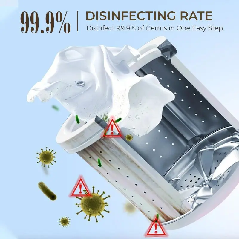 Washing Machine Cleaner Effervescent Tablets Deep Cleaning Washer Deodorant Remove Stains Detergent For Washing Machine