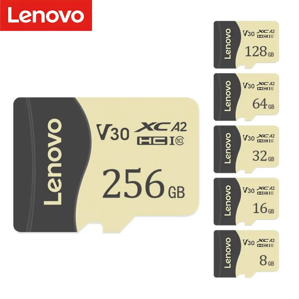 

Карта памяти Lenovo 2 ТБ 1 ТБ высокоскоростной класс 10 A2 SD TF карта передачи данных 512 ГБ мин. SD флэш-карта для камеры адаптер для смартфона