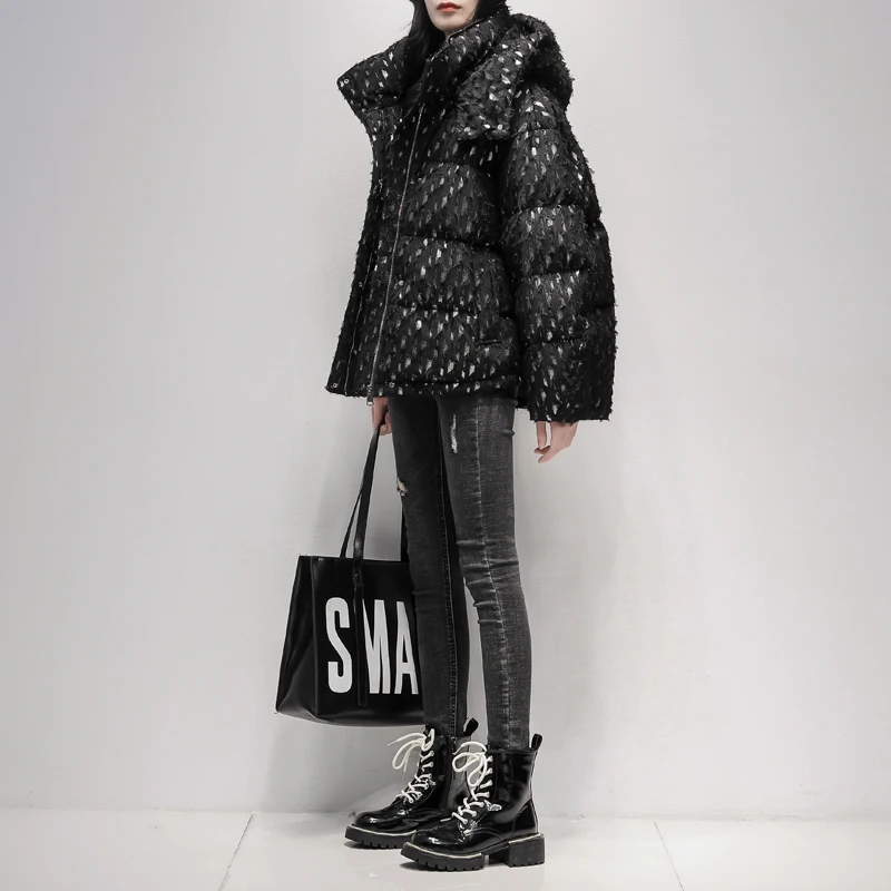 Женский пуховик на утином пуху