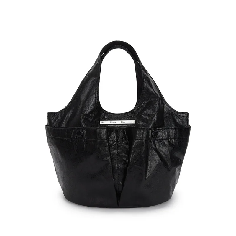 2024 Корейская нишевая роскошная дизайнерская сумка-тоут вместительная сумка на